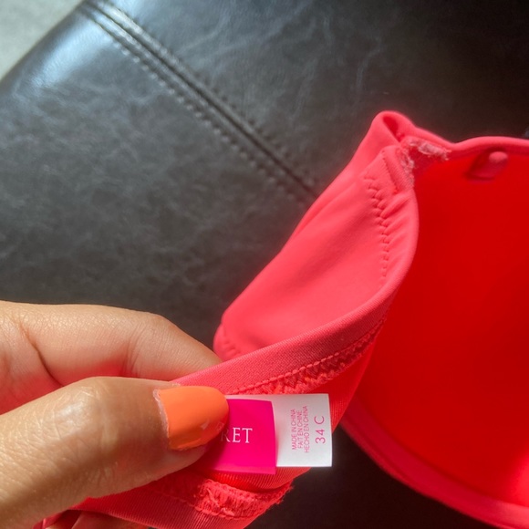 Victoria Secret Bikini Balconette Neon, Size 34C - Picture 4 of 7